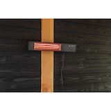 thumbnail of Aquecedor de pátio Sunred Fortuna Ultra Wall modelo preto 1500 Watt