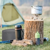 thumbnail of Relaxdays Aufblasbarer Hocker, Outdoor Pouf für Camping & Garten, Sitzhocker rund, Sitzpouf, HxD: 26 x 56 cm, dunkelgrau