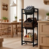 thumbnail of Krattenrek Stack zwart/116x47x31 cm