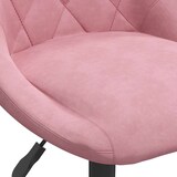 thumbnail of vidaXL Esszimmerstühle 6 Stk. Drehbar Rosa Samt