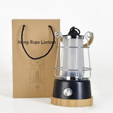 thumbnail of Lumisky Lanterne sans fil LED WILDY H23cm Acier Noir