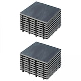 thumbnail of 16er-Set schwarze Klickfliesen aus Naturstein - Oviala