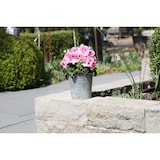 thumbnail of Jinfa drei verzinkte Blumentöpfe Höhe: 16 cm, Ø 22 cm