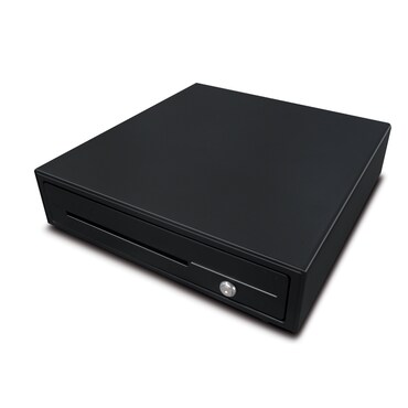 CAS Kassenschublade OHNE Geld-Einsatz, Profi Kassenlade, CDR-R41, 12V, schwarz, 410 x 420 x 100 mm