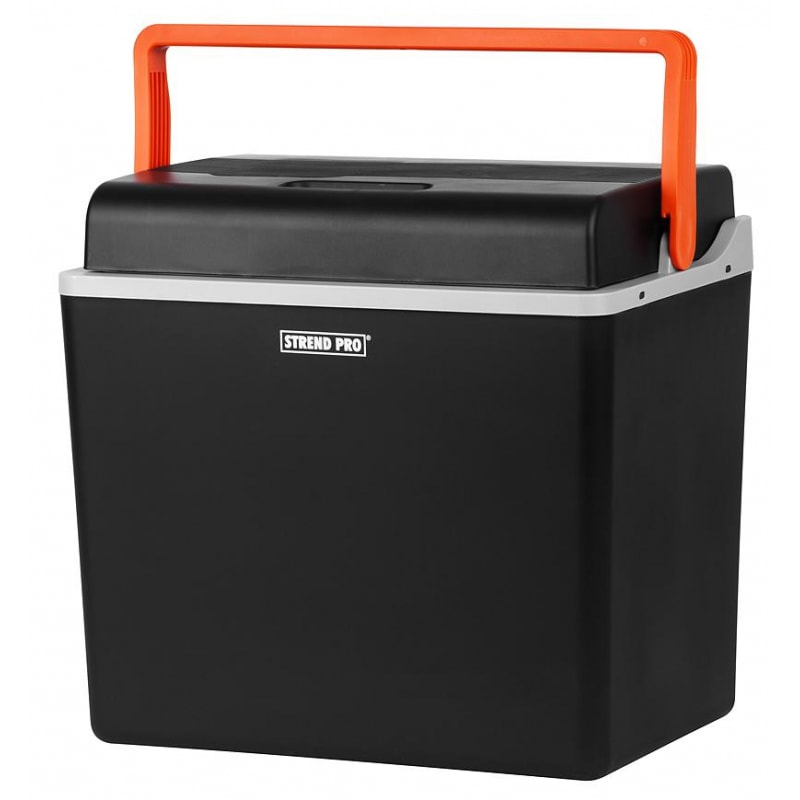 PROREGAL Thermoelektrische Kühlbox ICE-COOL mit Kühl- und Warmhaltefunktion, 30 Liter, Mini-Kühlschrank 230/12V, ECO/MAX-Modus, Kühlbox, Kühlschrank