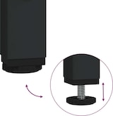 thumbnail of vidaXL Waschmaschinen-Schrank Schwarz 0ak 68 x 48,5 x 194 cm