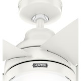 thumbnail of Deckenventilator Bernard Weiß mit Licht & Fernbedienung 132