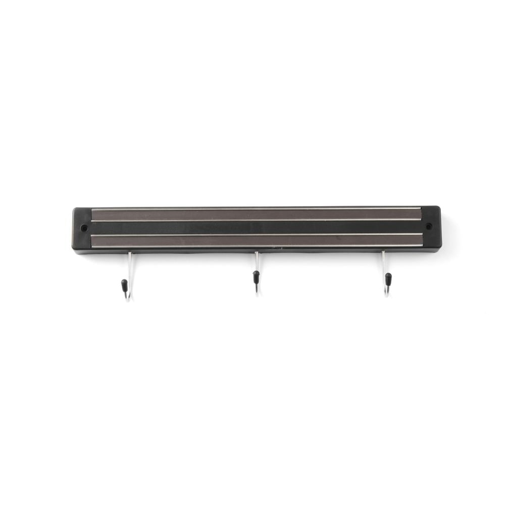 Hendi Messermagnetleiste mit Haken, 340x40x20 mm