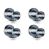 thumbnail of Excelsa servizio piatti 12 pezzi Ermes ceramica blu
