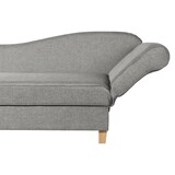 thumbnail of Max Winzer Recamiere mit Armteil rechts klappbar Selma - hellgrau