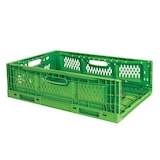 thumbnail of GILAC Caisse pliable empilable Lift-Lock - 600 x 400 - 35 L - Vert G030035