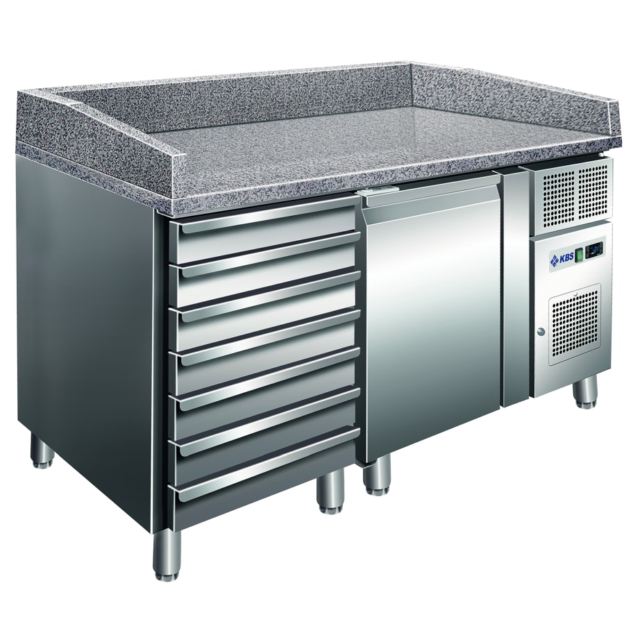 Pizzakühltisch Pizza 1610