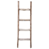 thumbnail of Biscottini Holzleiter 100x28x7 cm - Bodenhandtuchhalter - Badezimmer-Handtuchhalterleiter - Moderne Badezimmer-Dekoleiter
