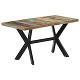 thumbnail of vidaXL Eettafel 140x70x75 cm massief gerecycled hout