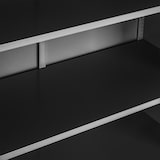 thumbnail of tectake Armadio portadocumenti con 2 cassetti - nero/nero - 404392