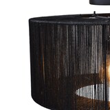 thumbnail of Urban Interiors - Plafondlamp - Drum Jute Zwart - Ø45