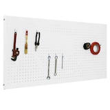 thumbnail of SimonRack Organizador Herramientas Pared, 400x1500x35 mm, Incluye 8 accesorios, Blanco - Panel Click