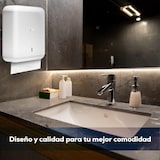 thumbnail of Dispensador de toallas de papel zigzag de hasta 600 toallas