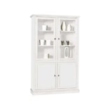 thumbnail of shopinnovativo -Vetrina 4 ante arte povera in legno massello e mdf con rifinitura in bianco 120X41X187 H