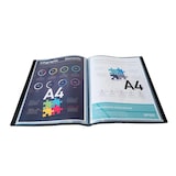 thumbnail of Exacompta 8881E 8x Sichtmappe aus PP 500µ, 80 transparenthüllen OPAK - A4 - Schwarz