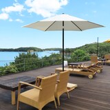 thumbnail of Outsunny Ombrellone da Giardino Φ263 Inclinabile Poliestere Anti UV