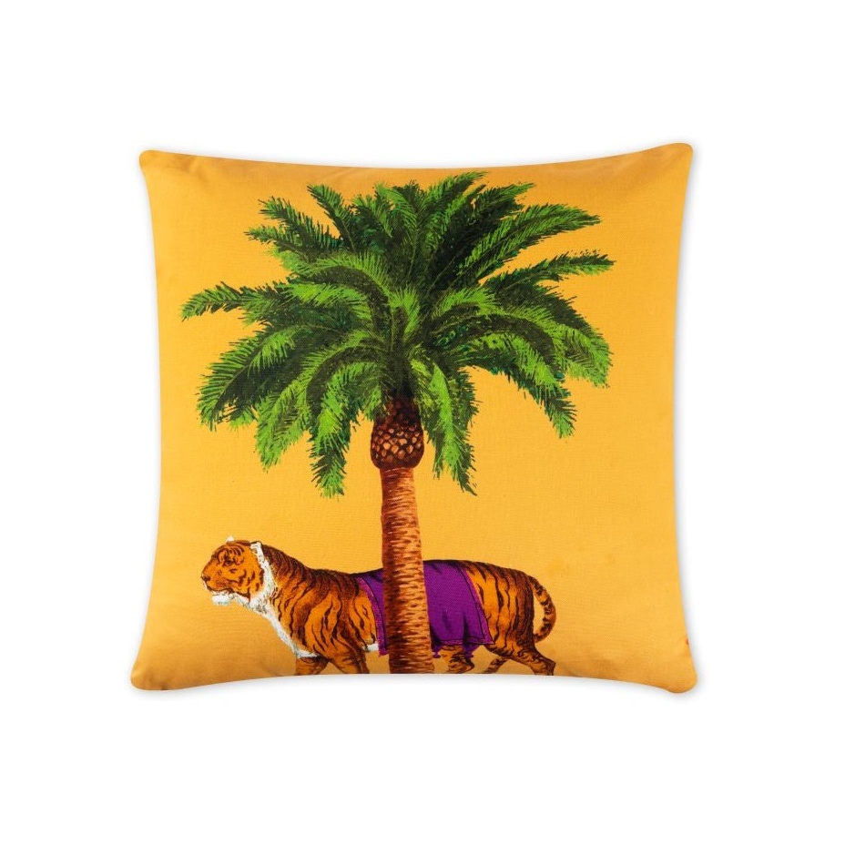 Excelsa cuscino Le Cirque Du Marrakech cotone 45x45 cm giallo