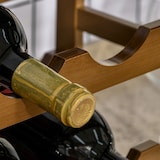thumbnail of HOMCOM botellero de bambú para 16 botellas estantería de vino de 4 niveles soporte para botellas de mesa para cocina comedor carga 75 kg 43x23,5x38 cm