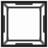 thumbnail of vidaXL Couchtisch Schwarz mit Hartglas 40x40x50 cm