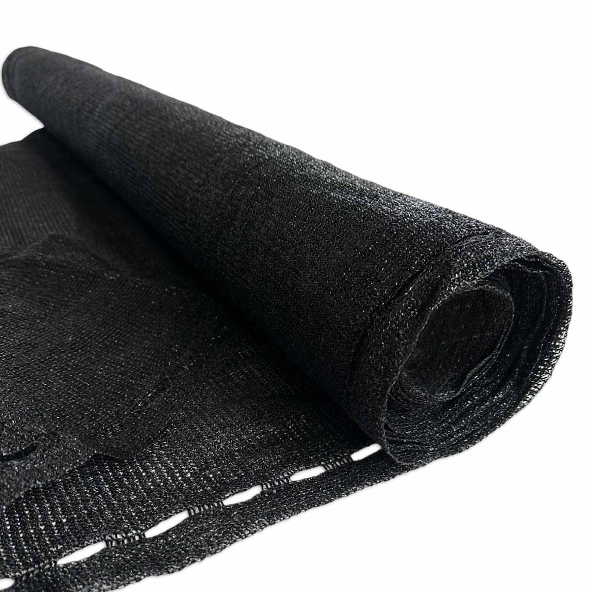 Lona de pantalla de privacidad 1,5x10 m NEGRO Polietileno reforzado Blackout Garden