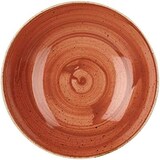 thumbnail of Churchill Suppenteller Stonecast Keramik Orange 18,2cm