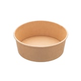 thumbnail of MONOUSO - Ensaladera Cartón Kraft-Kraft 750ml Ø15,0cm (300 Uds)
