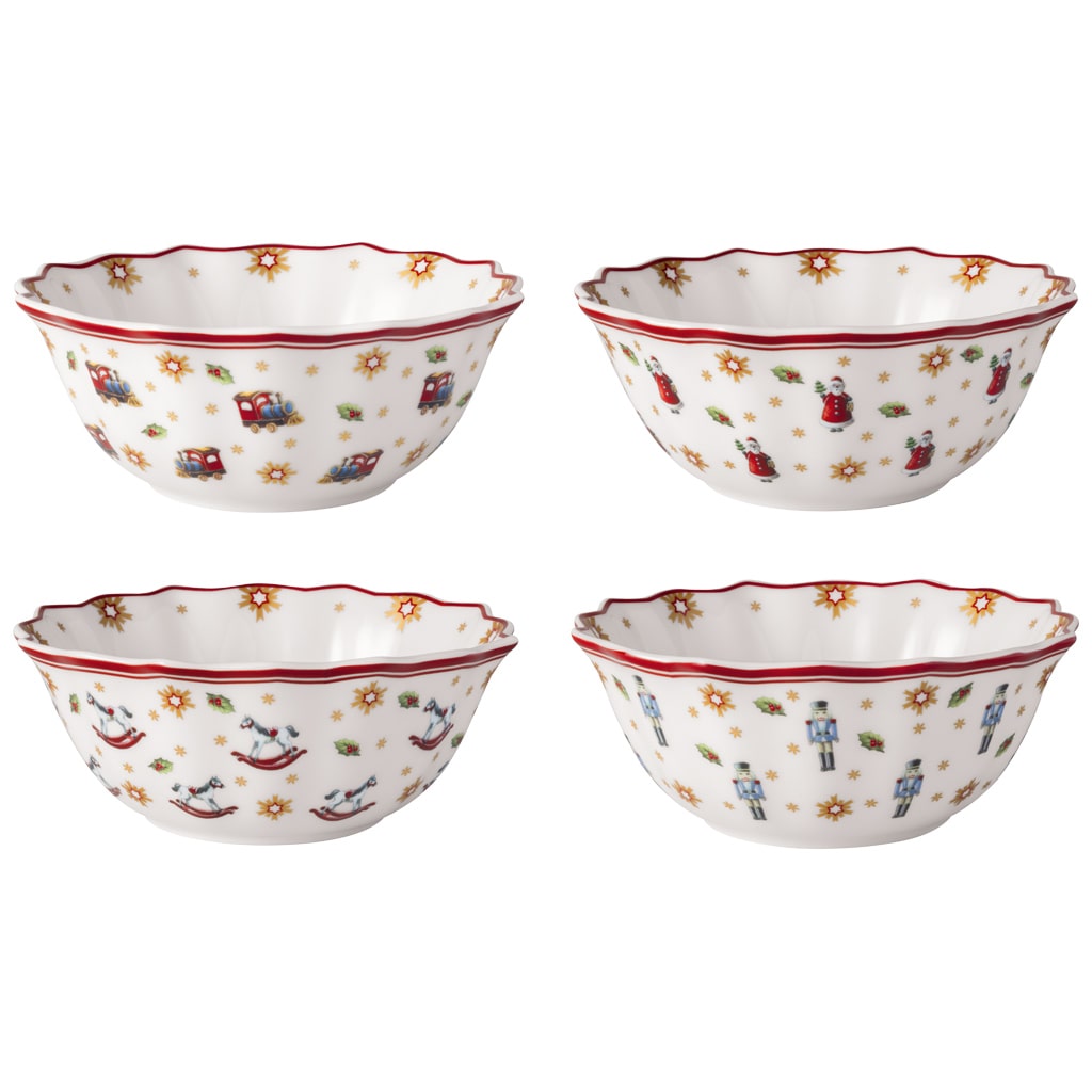 Villeroy & Boch Toy's Delight Jubiläums-Schalen Set 4-teilig