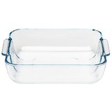 thumbnail of Plat carré en verre Pyrex 210mm