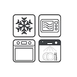 thumbnail of PEUGEOT Keramik Auflaufform APPOLIA 25cm Rechteckig Schiefergrau Spülmaschinenfest