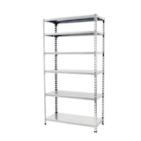 thumbnail of SimonRack Estanteria Metalica, 2500x1000x500 mm, 6 Alturas, Bandeja Metal, 180 kg de Punto Flexión, Estanterias Almacenaje, Galvanizado - Simonclick