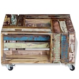 thumbnail of Table basse Bois de récupération massif 70x70x35 cm Modèle Atlas Select