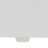 thumbnail of Armoire HWC-K75, commode Highboard, porte coulissante 8 compartiments de rangement, aspect bois métal industriel 163x76x38cm ~ blanc