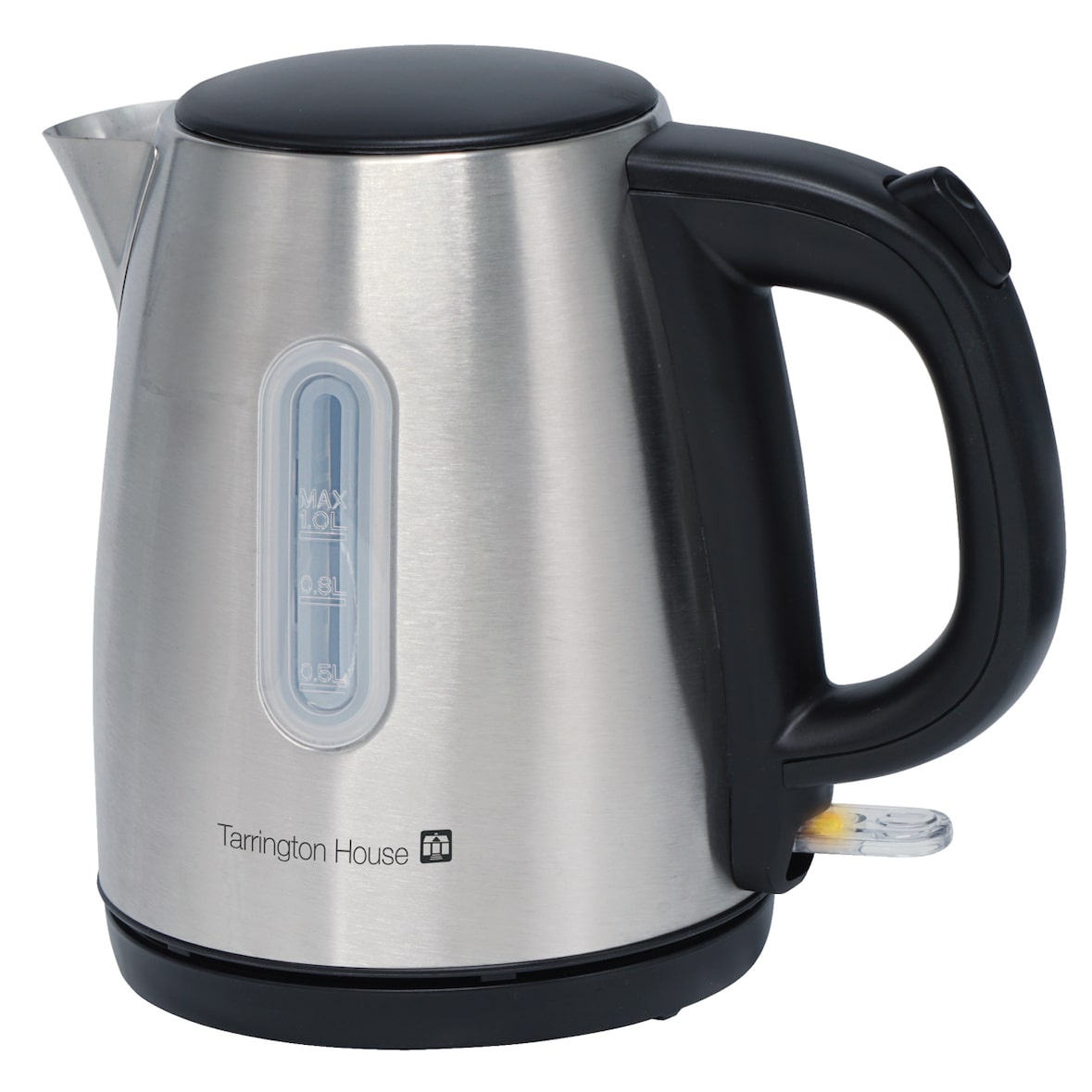 Tarrington House Bouilloire 1018S, acier inoxydable, 2200 W, argentée / noire, 1 L