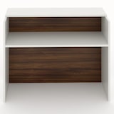 thumbnail of Oficit. Mostrador laminado nogal. Fácil de montar. Fabricado en España. Medidas: 140x50x105 (ancho x fondo x alto)