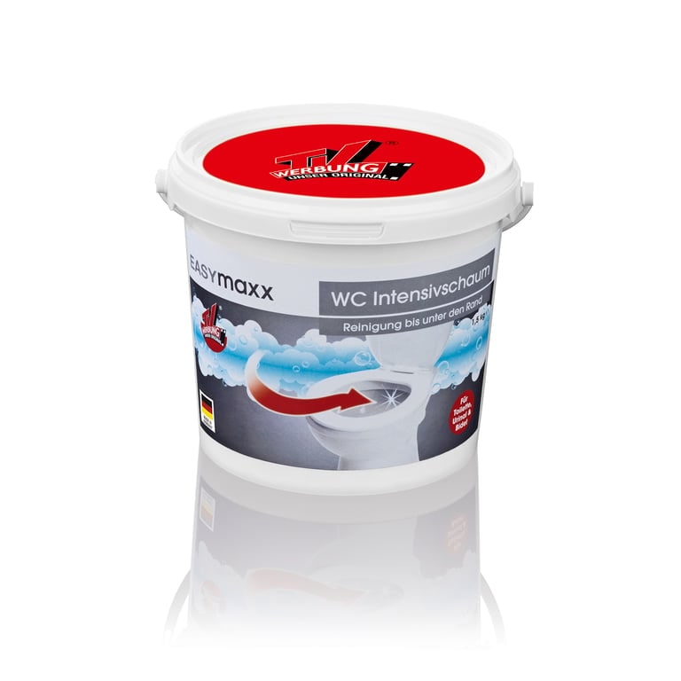 EASYmaxx WC Intensiv-Schaum - Extra starker Kraftschaum - 1,5kg