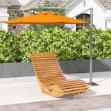 thumbnail of Outsunny Sedia a Dondolo da Giardino a S in Legno e Seduta Ergonomica