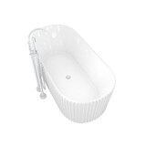 thumbnail of AcquaVapore freistehende Badewanne Wanne Acryl F08 170x80cm mit Armatur AF03