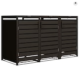 thumbnail of 4gardenz® Premium Kliko Ombouw 3 bakken - Containerombouw  - Zwart