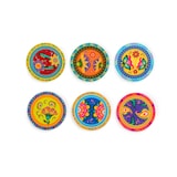thumbnail of Excelsa lot de 6 dessous de verre Gipsy Soul céramique 11x0,5x11 cm multicolore