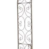 thumbnail of DanDiBo Rosenbogen Metall 254x159 cm Braun 96025 Torbogen Gartentor Eisen Rankhilfe Rankgitter Rundbogen ohne Tür