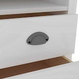 thumbnail of vidaXL Schreibtisch Hill Weiß 150x50x74 cm Massivholz Kiefer