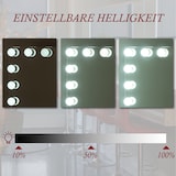 thumbnail of Specchio per trucco con luci Palmdale bianco