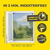 thumbnail of EASYmaxx Insect Protect  Teleskop-Insektenschutzgitter mit Netz - anthrazit