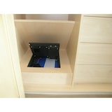 thumbnail of ARREGUI Basa 20000-S7K Caja fuerte camuflada para instalación oculta en zócalo de armario, Caja de seguridad con apertura con llave, 11x31x38 cm, 11 L