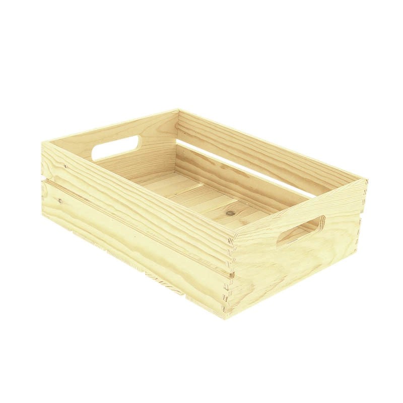 12 unidades caja de madera - rectangular - modelo pequeno  PROLINEA